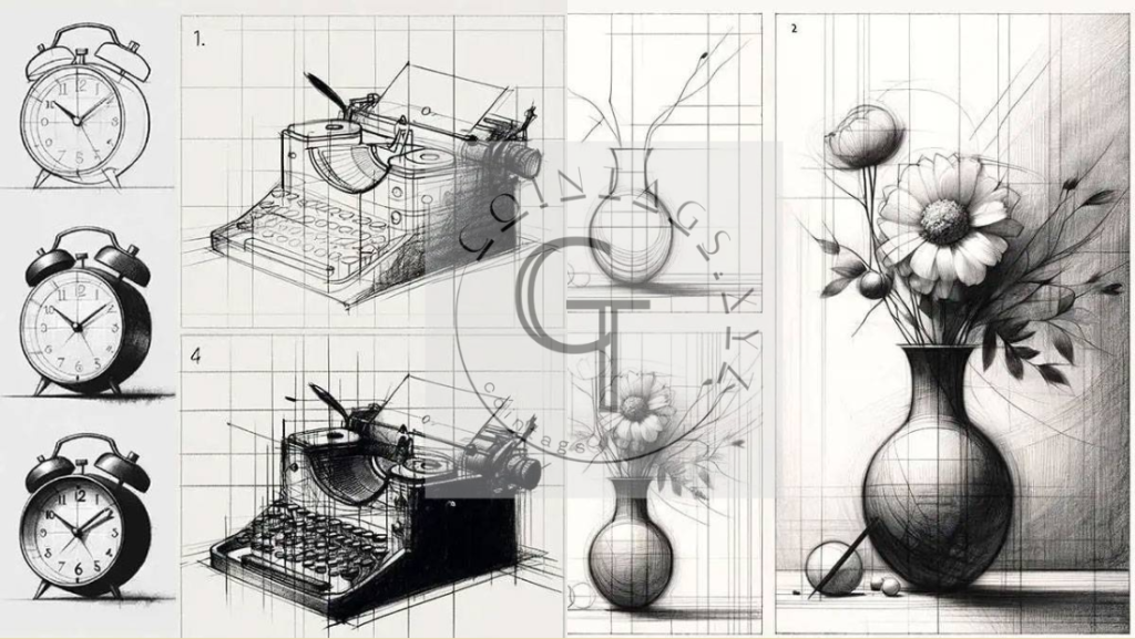 Charcoal Drawing Styles